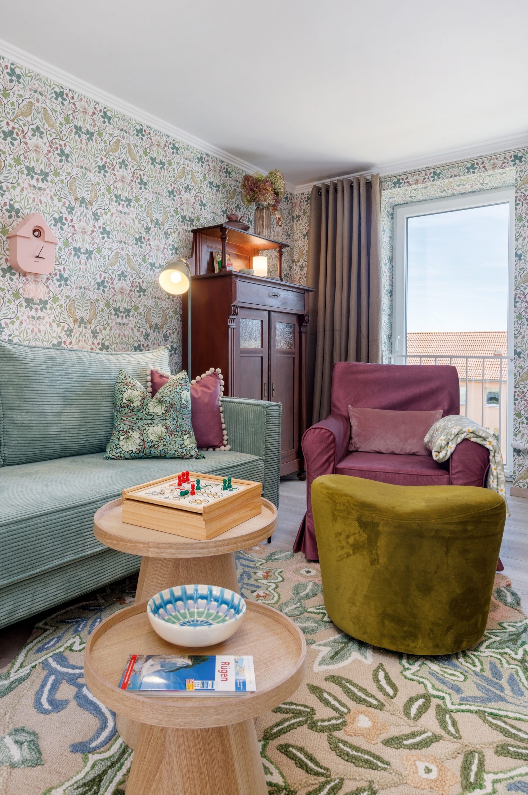 Haus Meergold in Sassnitz - Fewo Morgen am Meer im Scandi-Stil mit Parkplatz und Fahrradraum